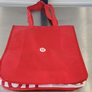 lululemon athletica Red Logo Reusable Tote